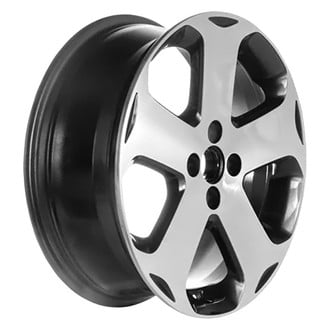 CCI® - 5-Spoke Gloss Black with Machined Accents 17x6.5 Alloy Factory Wheel - Remanufactured