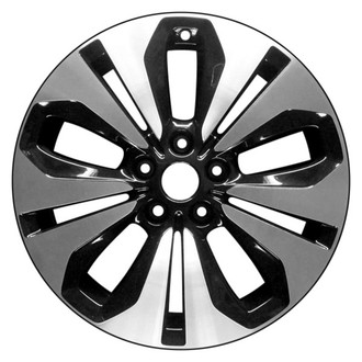 CCI® - 10-Slot Machined and Black 18x7 Alloy Factory Wheel - Remanufactured