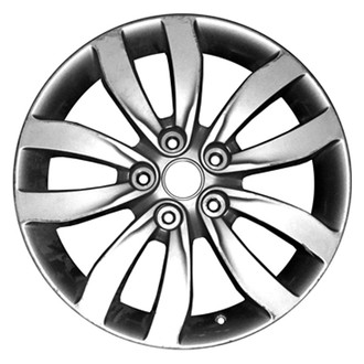 CCI® - 10-Spoke Sparkle Silver Metallic 17x7 Alloy Factory Wheel - Remanufactured