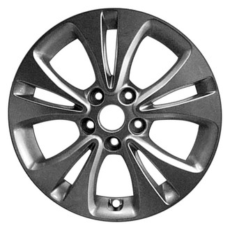 CCI® - 10-Slot Silver 17x6.5 Alloy Factory Wheel - Remanufactured