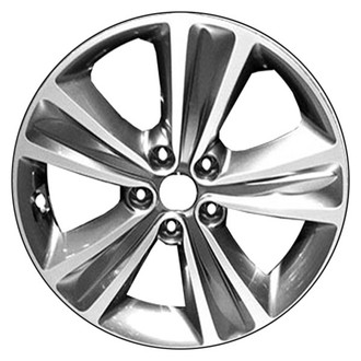 CCI® - 5-Spoke Medium Charcoal with Machined Face 18x7 Alloy Factory Wheel - Remanufactured