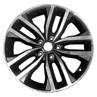 CCI® - Double 5-Spoke Charcoal with Machined Face 18x7.5 Alloy Factory Wheel - Remanufactured