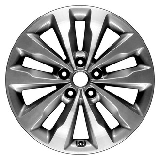 CCI® - 5 V-Spoke Charcoal with Machined Accents 18x7 Alloy Factory Wheel - Remanufactured