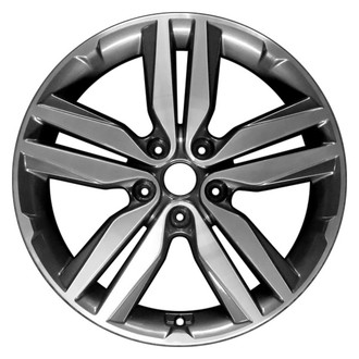 CCI® - Double 5-Spoke Dark Charcoal Metallic with Machined Face 18x7.5 Alloy Factory Wheel - Remanufactured