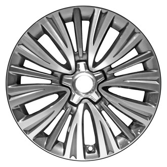 CCI® - 15-Spoke Machined Medium Charcoal 18x7.5 Alloy Factory Wheel - Remanufactured