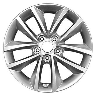 CCI® - 5 V-Spoke Silver 17x7 Alloy Factory Wheel - Remanufactured
