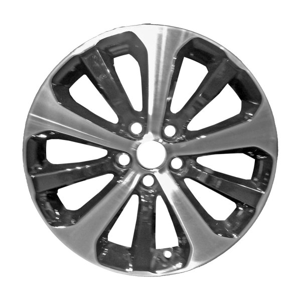 CCI® - 18 x 7.5 10 Alternating-Spoke Black with Machined Face Alloy Factory Wheel (Factory Take Off)
