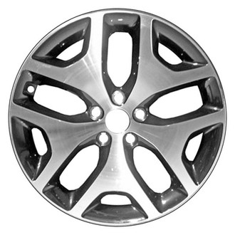 CCI® - 5 Y-Spoke Flat Black Metallic with Machined Accents 19x7.5 Alloy Factory Wheel - Remanufactured