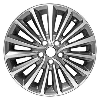 CCI® - 15 I-Spoke Medium Charcoal with Machined Face 18x7.5 Alloy Factory Wheel - Remanufactured