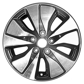 CCI® - 5-Slot Dark Charcoal with Machined Accents 16x6.5 Alloy Factory Wheel - Remanufactured