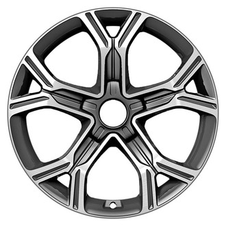 CCI® - 5 Y-Spoke Dark Charcoal with Machined Face 18x8 Alloy Factory Wheel - Remanufactured