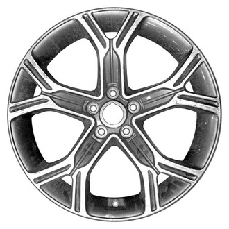 CCI® - 5 Y-Spoke Dark Charcoal Metallic with Machined Face 19x8.5 Alloy Factory Wheel - Remanufactured
