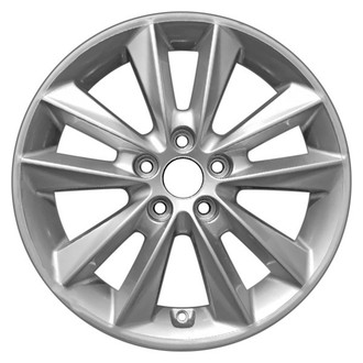 CCI® - 5 V-Spoke Silver 17x7 Alloy Factory Wheel - Remanufactured