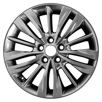 CCI® - 5 W-Spoke Deep Black Smoked Hyper Silver 18x7.5 Alloy Factory Wheel - Remanufactured