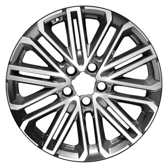 CCI® - 20-Spoke Machined Medium Charcoal Metallic 18x7.5 Alloy Factory Wheel - Remanufactured