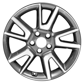 CCI® - Double 5-Spoke Machined Medium Charcoal Metallic 18x7.5 Alloy Factory Wheel - Remanufactured