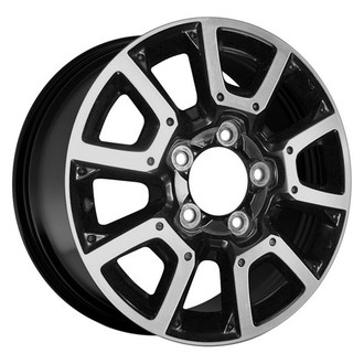 CCI® - 5 V-Spoke Black with Machined Accents 18x8 Alloy Factory Wheel - Remanufactured