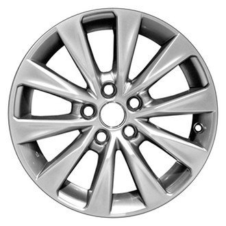 CCI® - 5 V-Spoke Smoked Silver 17x7 Alloy Factory Wheel - Remanufactured