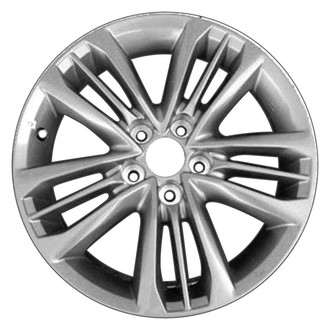 CCI® - Triple 5-Spoke Medium Gray 17x7 Alloy Factory Wheel - Remanufactured