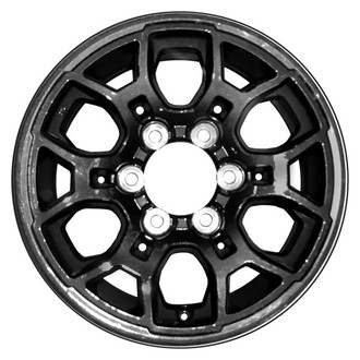 CCI® - 12-Slot Black Satin Clear 16x7 Alloy Factory Wheel - Remanufactured