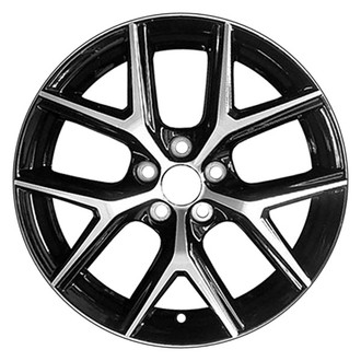 CCI® - 5 Y-Spoke Black with Machined Face 18x7.5 Alloy Factory Wheel - Remanufactured