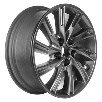 CCI® - 10 Spiral-Spoke Smoked Silver 17x7 Alloy Factory Wheel - Remanufactured