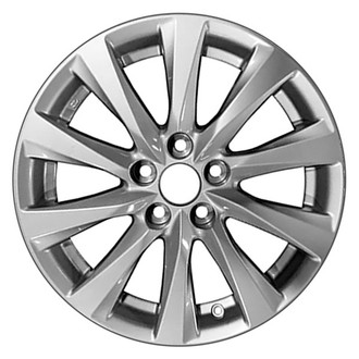 CCI® - 10 Turbine-Spoke Silver 17x7.5 Alloy Factory Wheel - Remanufactured