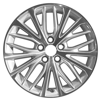 CCI® - 20 Alternating-Spoke Silver with Machined Face 18x8 Alloy Factory Wheel - Remanufactured