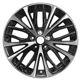 CCI® - 20 Alternating-Spoke Gloss Black with Machined Accents 18x8 Alloy Factory Wheel - Replica