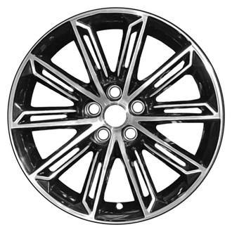 CCI® - 10 Double I-Spoke Black with Machined Face 19x8 Alloy Factory Wheel - Remanufactured