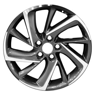 CCI® - 10 I-Spoke Dark Charcoal with Machined Face 18x7 Alloy Factory Wheel - Remanufactured