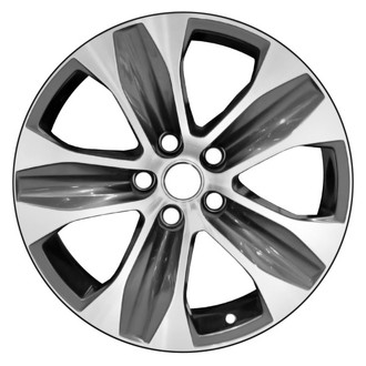 CCI® - 5-Spoke Machined Medium Charcoal Metallic 18x8 Alloy Factory Wheel - Remanufactured