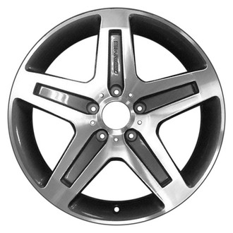 CCI® - 5-Spoke Machined and Medium Gray 19x9.5 Alloy Factory Wheel - Remanufactured