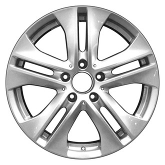 CCI® - Double 5-Spoke Silver 17x8 Alloy Factory Wheel - Remanufactured