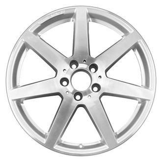 CCI® - 7-Spoke Silver with Machined Face 18x8.5 Alloy Factory Wheel - Remanufactured