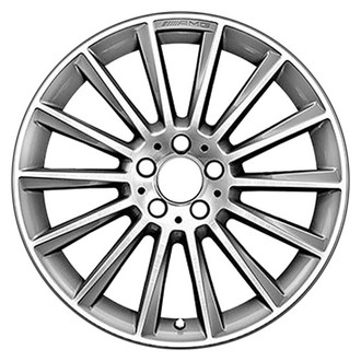 CCI® - 14-Spoke Machined and Medium Charcoal Metallic 19x8.5 Alloy Factory Wheel - Remanufactured
