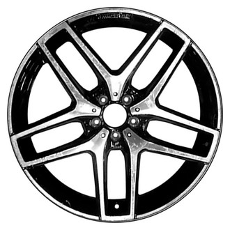 CCI® - Double 5-Spoke Medium Charcoal with Machined Face 21x10 Alloy Factory Wheel - Remanufactured