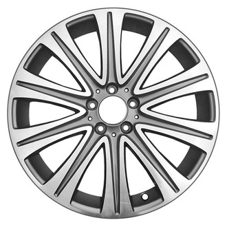 CCI® - 10 I-Spoke Dark Silver with Machined Accents 19x8 Alloy Factory Wheel - Remanufactured