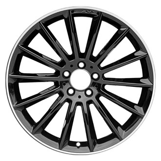 CCI® - 14 I-Spoke Gloss Black with Machined Flange 20x9 Alloy Factory Wheel - Remanufactured