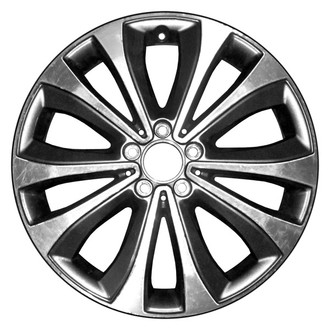 CCI® - 10-Spoke Machined Charcoal Metallic 19x8 Alloy Factory Wheel - Remanufactured