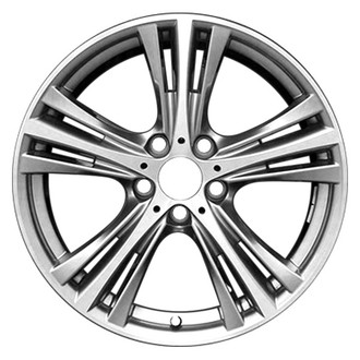 CCI® - Triple 5-Spoke Charcoal with Machined Face 19x8 Alloy Factory Wheel - Remanufactured