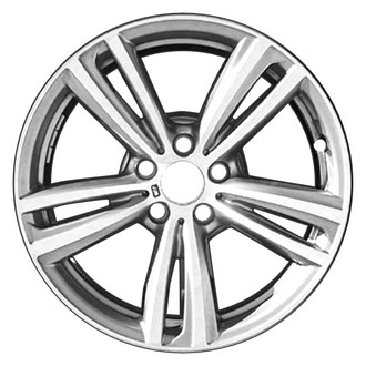 CCI® - Double 5-Spoke Charcoal with Machined Face 19x8.5 Alloy Factory Wheel - Remanufactured