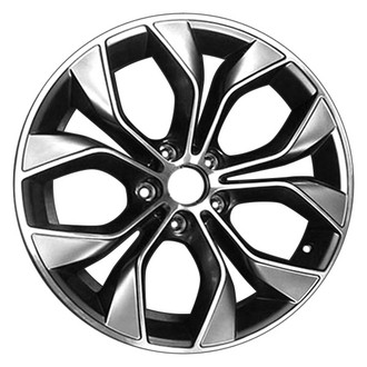 CCI® - 5 V-Spoke Dark Silver with Machined Accents 19x8.5 Alloy Factory Wheel - Remanufactured