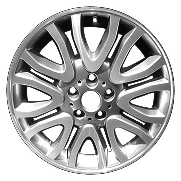 CCI® - 18 x 7 8 V-Spoke Machined and Silver Alloy Factory Wheel (Remanufactured)