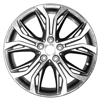CCI® - 5 Double V-Spoke Silver with Machined Accents 18x7.5 Alloy Factory Wheel - Remanufactured