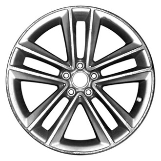 CCI® - Double 5-Spoke Bluish Silver with Machined Accents 19x8.5 Alloy Factory Wheel - Remanufactured