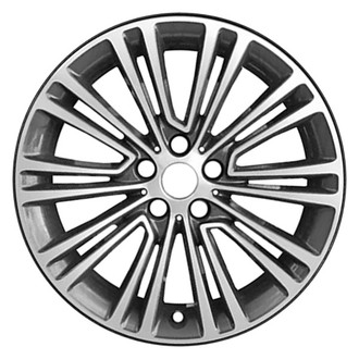 CCI® - 5 V-Spoke Dark Charcoal Metallic with Machined Face 18x8 Alloy Factory Wheel - Remanufactured