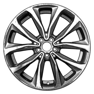 CCI® - 5 V-Spoke Gray Metallic with Machined Accents 19x7.5 Alloy Factory Wheel - Remanufactured