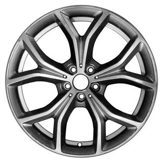 CCI® - 5 Y-Spoke Charcoal Metallic with Machined Face 19x9 Alloy Factory Wheel - Remanufactured