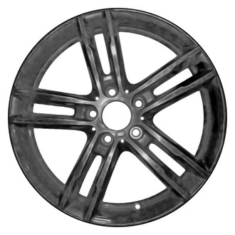 CCI® - Double 5-Spoke Black with Machined Face 18x7.5 Alloy Factory Wheel - Remanufactured